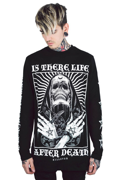 KILL STAR CLOTHING Afterlife Long Sleeve Top