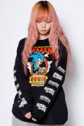 MAGICAL MOSH MISFITS x SONIC THE HEDGEHOG“MAGICAL SONIC MISFITS” LONG TEE RED