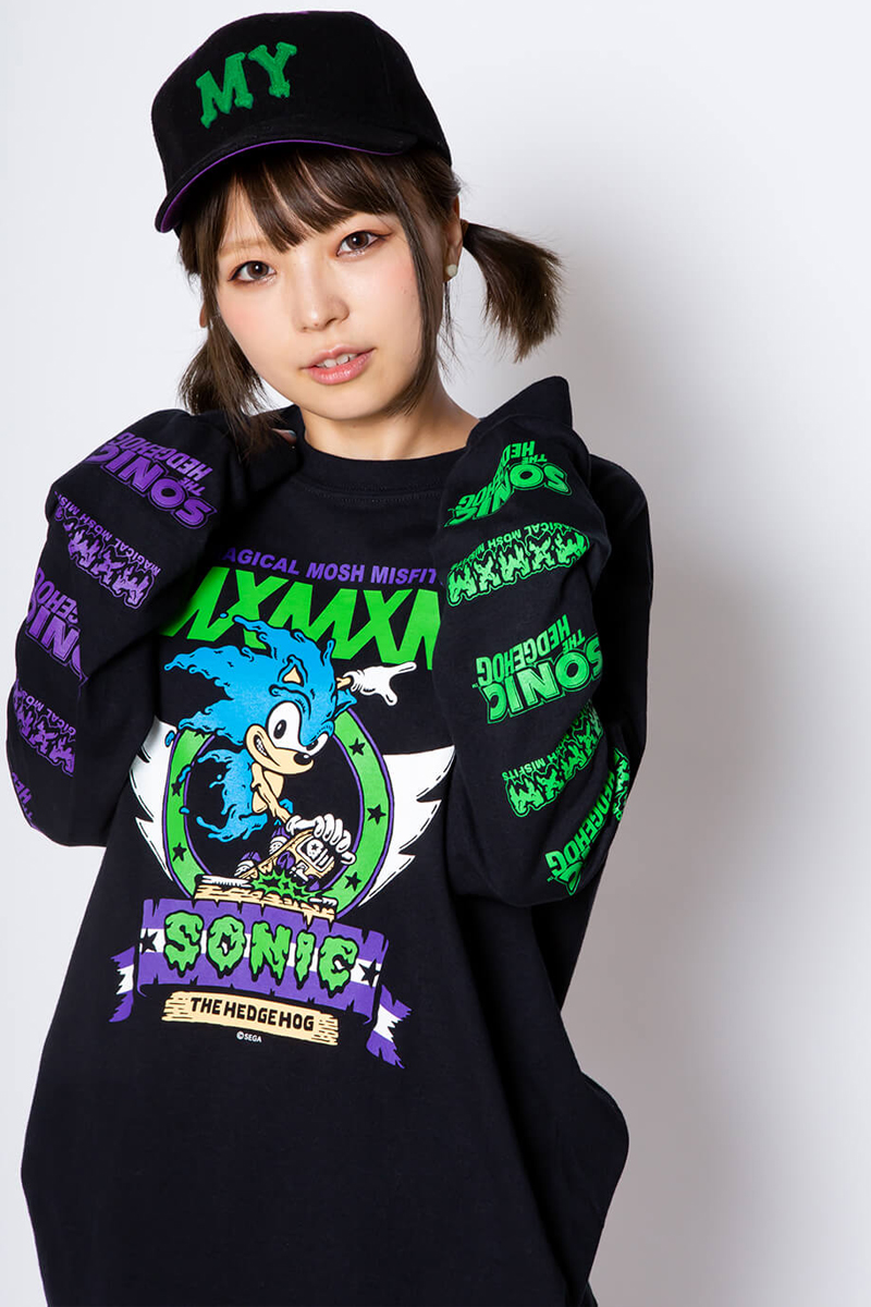 MAGICAL MOSH MISFITS x SONIC THE HEDGEHOG“MAGICAL SONIC MISFITS” LONG TEE DOKU