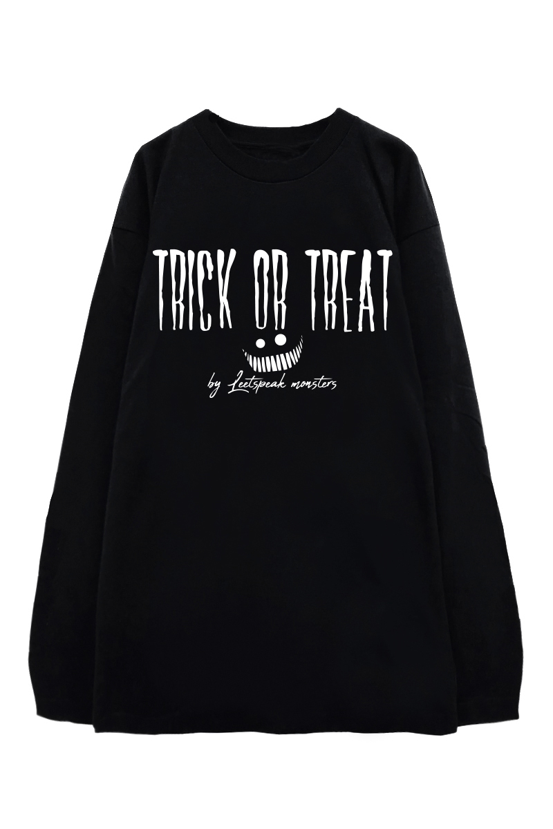 Leetspeak monsters×GEKIROCK CLOTHINGコラボ・ロンT WHITE