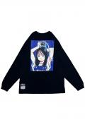 【お問い合わせ商品】over print(オーバープリント) POP ART L/S Tee Ver:14 - Black
