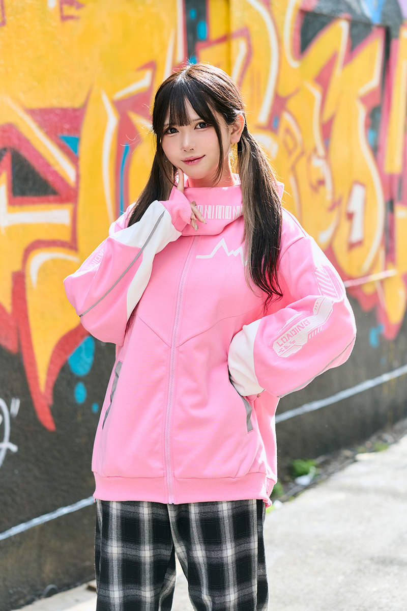 数量限定予約】NANIMONO×over print ”ジャージは戦闘服☆” PINK 数量限定予約】NANIMONO×over print ”ジャージは戦闘服☆” PINK