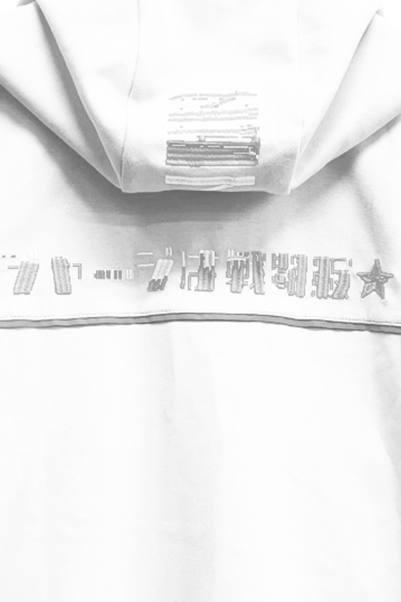 数量限定予約】NANIMONO×over print ”ジャージは戦闘服☆” WHITE