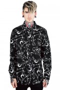 KILL STAR CLOTHING Milky Way Button-Up Shirt