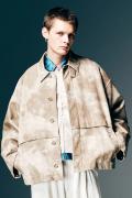 【予約商品】glamb(グラム) Oversize Synth Leather Blouson / オーバーサイズシンセレザーブルゾン - Beige