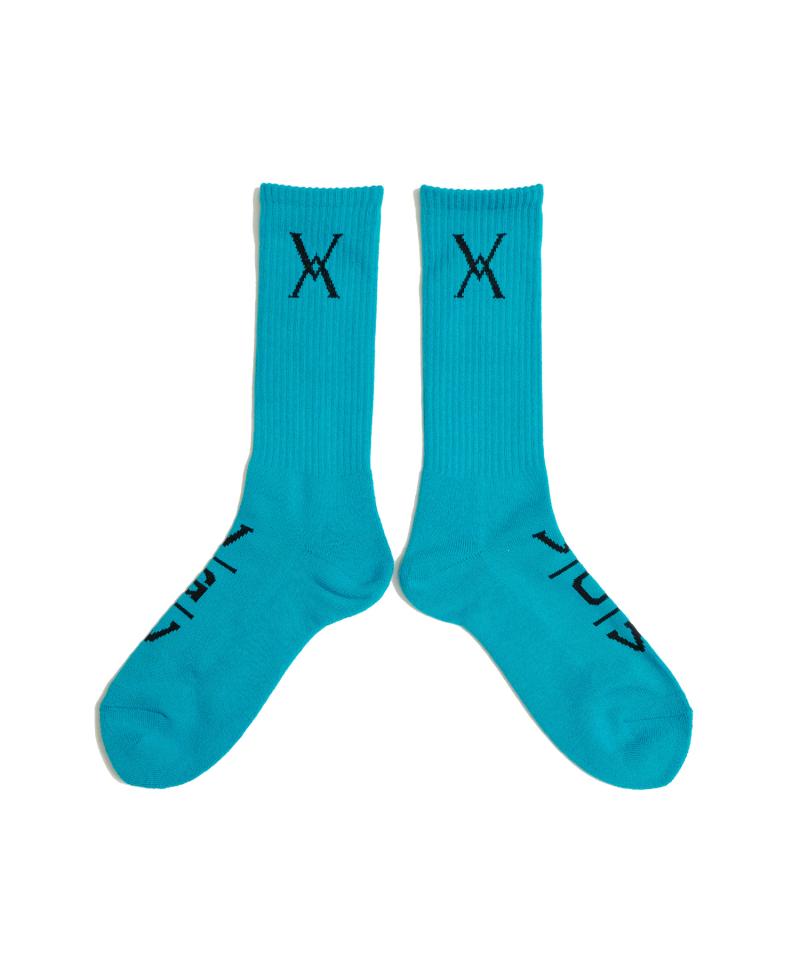 VIRGO VG LOGO SOCKS GREEN