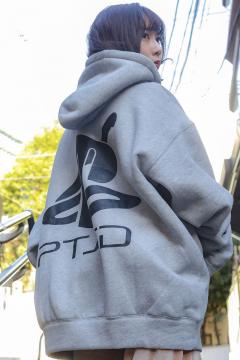 SLEEPING TABLET PTSD [ HOODED SWEAT ] GLAY