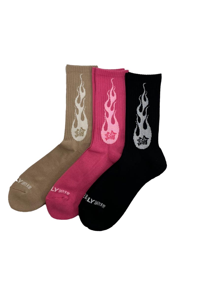 LONELY論理 ONIBI SOCKS 3PACK