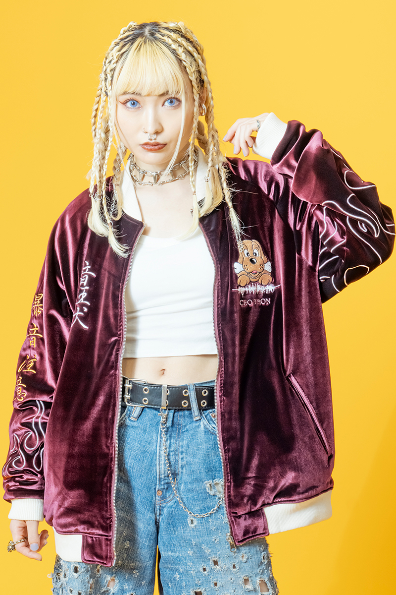 わかざえもん × GALFY × GEKIROCK CLOTHINGコラボ・リバーシブル わかざえもん × GALFY × GEKIROCK CLOTHINGコラボ・リバーシブル