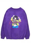 One Drop(ワンドロップ) chao! Forever sweat PURPLE