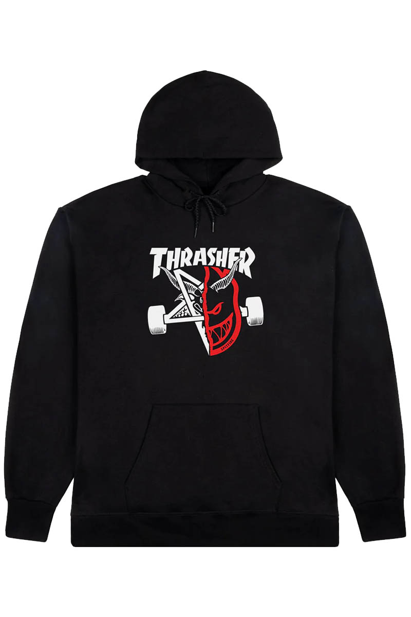 THRASHER×SPITFIRE Thrash & Burn Hoodie