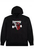 THRASHER×SPITFIRE Thrash & Burn Hoodie