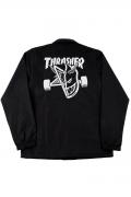 THRASHER×SPITFIRE Thrash & Burn Coach Jacket