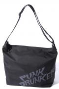 PUNK DRUNKERS(パンクドランカーズ) PDSメッセンジャーBAG BLACK