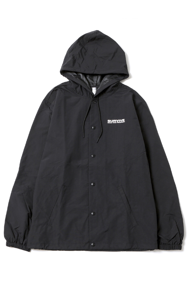Survive Said The Prophet  WATER PROOF COACH JKT (BLACK)