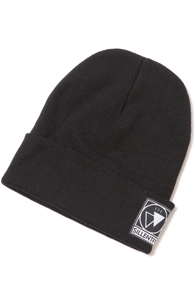 SILLENT FROM ME NORM -Beanie- BLACK/BLACK