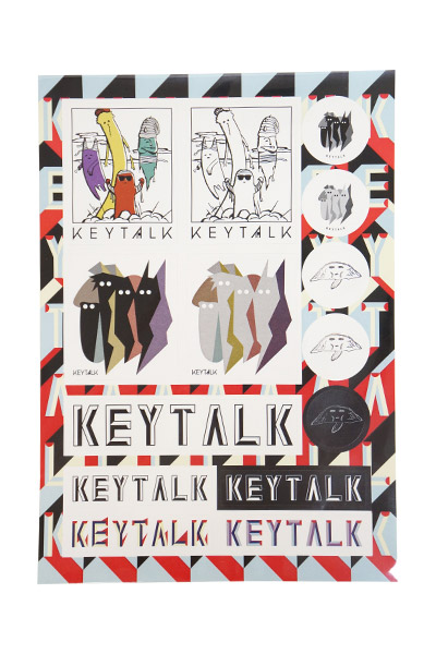 KEYTALK 大収穫祭ステッカーシート