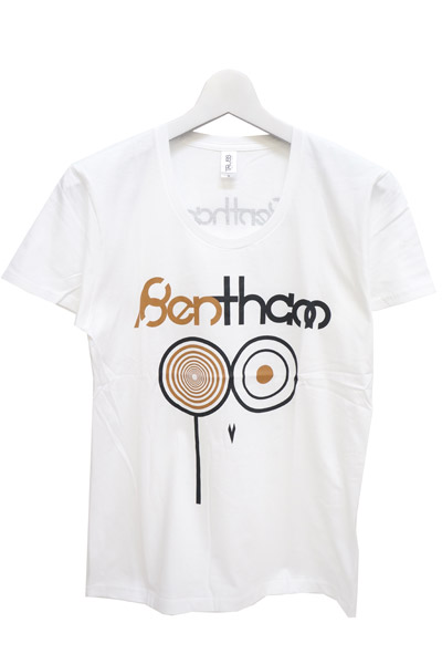 Bentham 視力検査Tシャツ WHITE