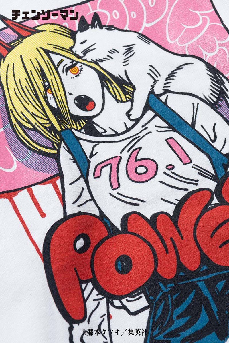 予約商品】glamb (グラム)×チェンソーマン Power Hoodie White 予約商品】glamb (グラム)×チェンソーマン Power Hoodie White