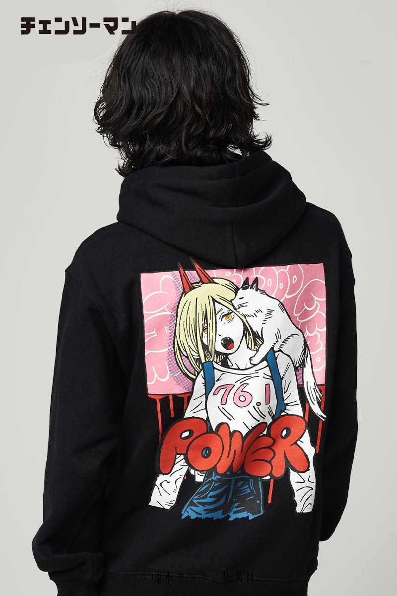 【予約商品】glamb (グラム)×チェンソーマン Power Hoodie Black