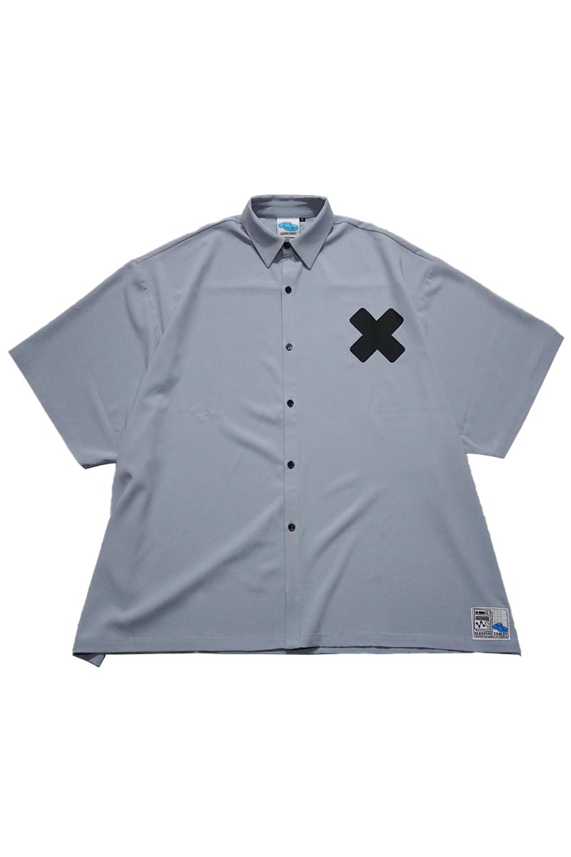 SLEEPING TABLET X [ WIDE SHORT SLEEVE SHIRTS ] GRAY