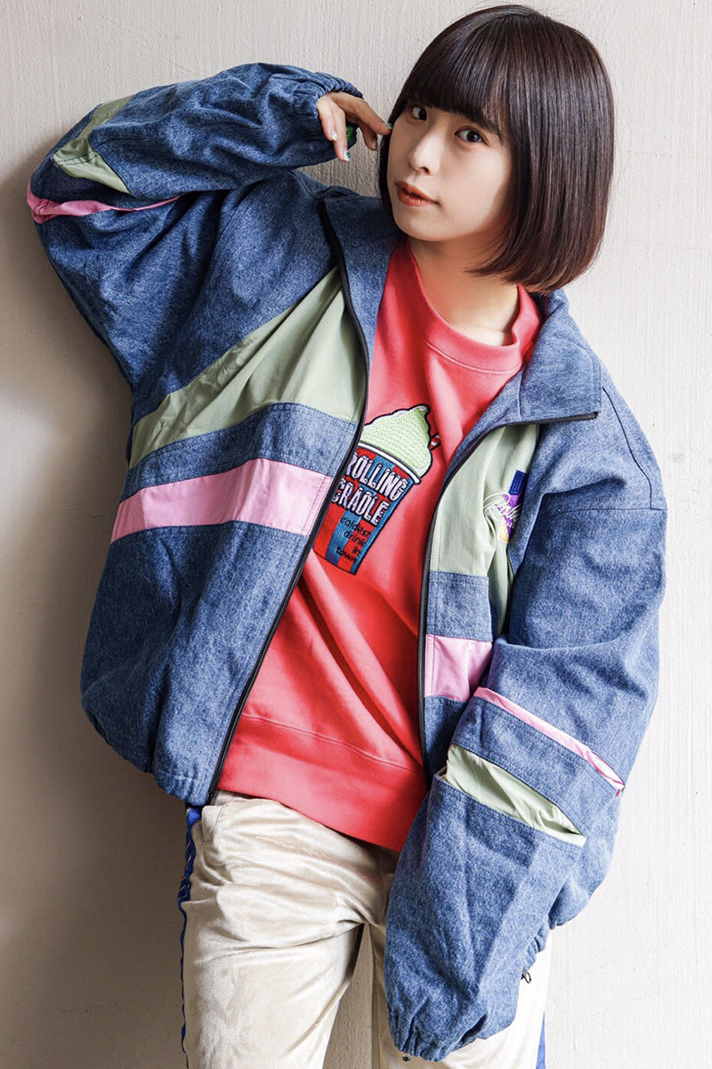 ROLLING CRADLE FLIGHT JACKET / DENIM