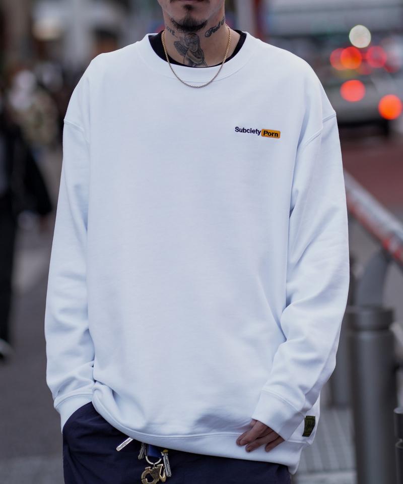 Subciety (サブサエティ) SWEAT-SERVER-WHITE