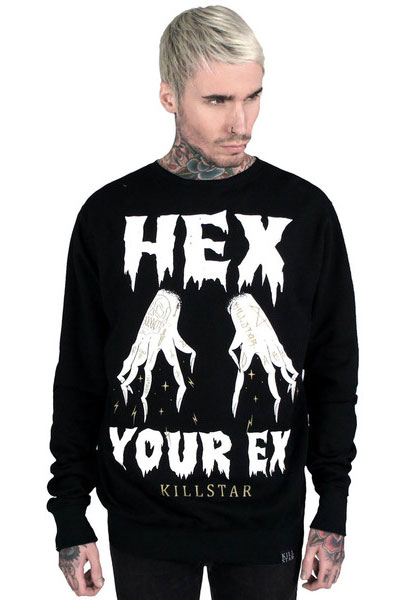 KILL STAR CLOTHING(キルスター・クロージング) Hex Sweatshirt