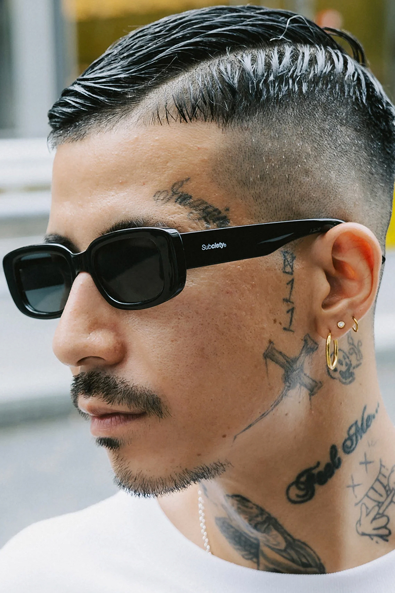 Subciety（サブサエティ）SUNGLASS -ACKBAR- BLACK/BLACK