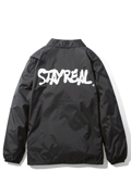 NineMicrophones COACH JACKET-STAY REAL- BLACK