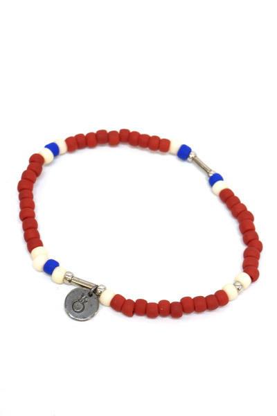 VIRGO Blended Beads Bracelet RED