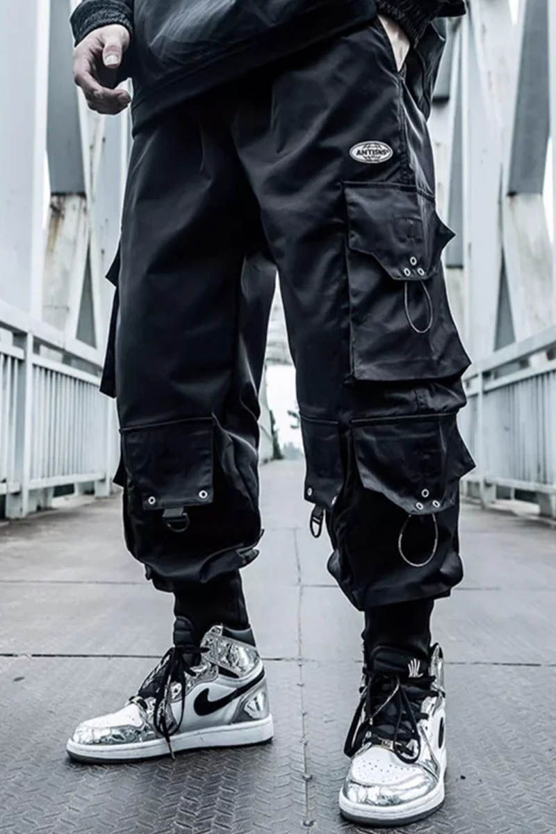 吉業重工 (ヨシワザジュウコウ) 【AOGZ】ファントム・ホークアイジョガーパンツ - Black