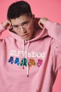 GALFY (ガルフィー) GALFYisDOG パーカー PINK