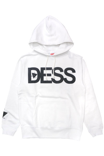 DEATHKISS DESS pullover hoodie White