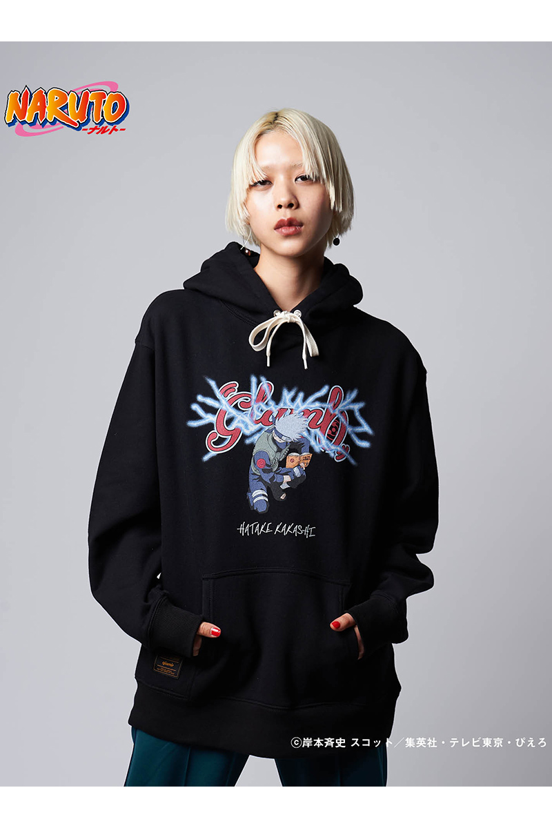 【予約商品】glamb (グラム) Kakashi Hoodie BLACK