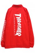 THRASHER THKH-NCJ19 Keith Haring COACH JACKET RED