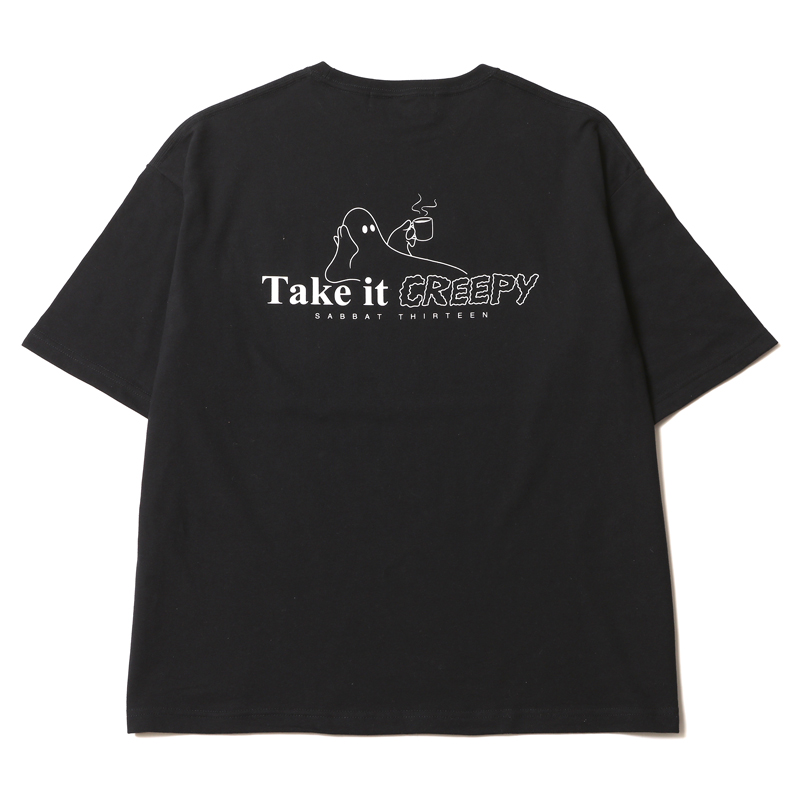 SABBAT13 CREEPY BIG T BLACK