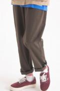 SABBAT13 GHOST CHECK SLACKS BROWN