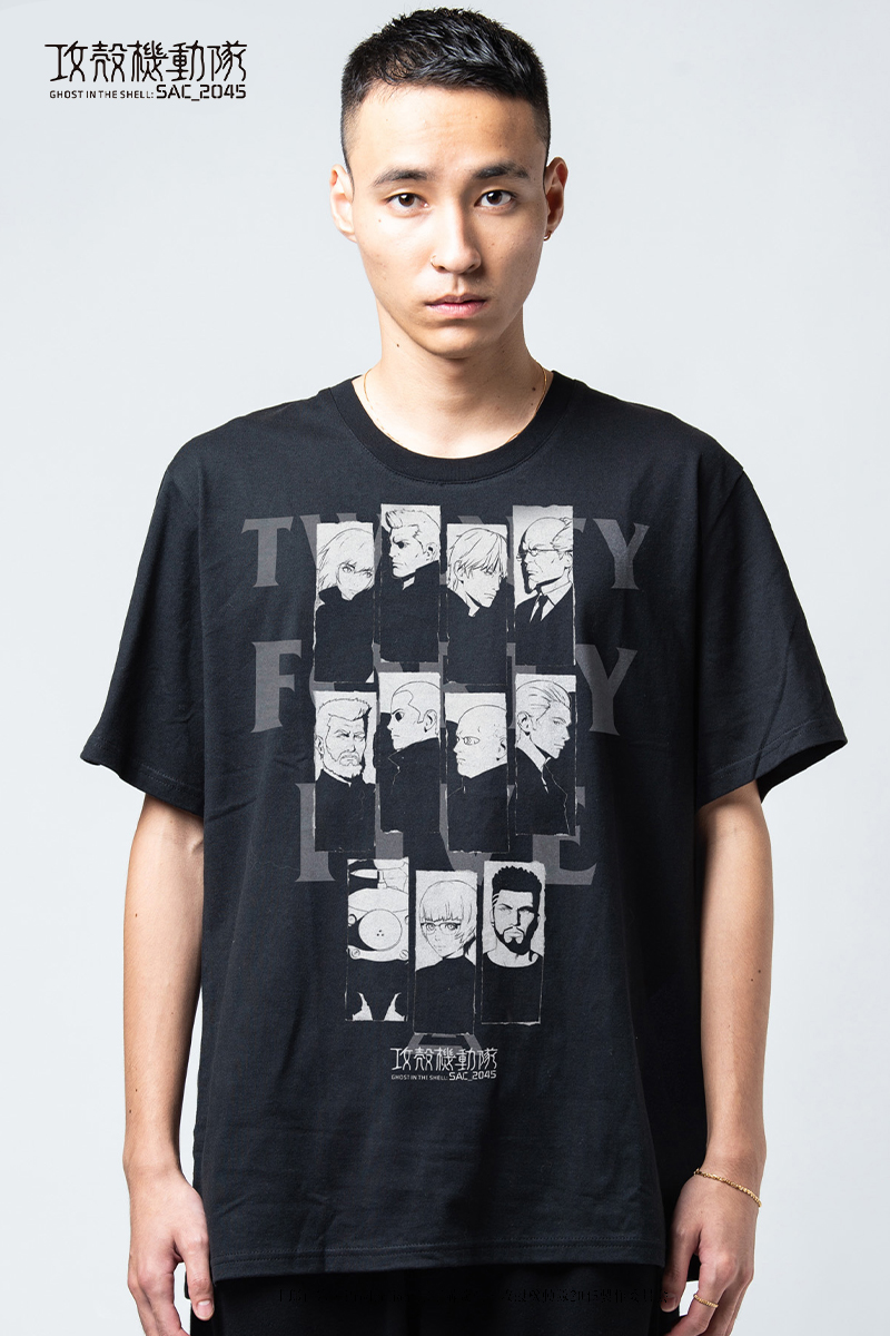 glamb (グラム)×攻殻機動隊 SAC_2045 T Black / ロック glamb (グラム)×攻殻機動隊 SAC_2045 T Black / ロック