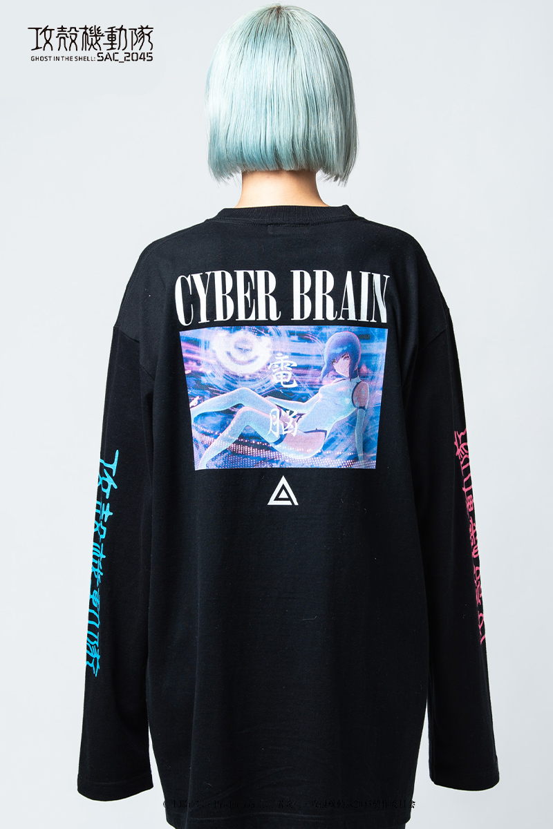 glamb (グラム)×攻殻機動隊 SAC_2045 long sleeve CS Black