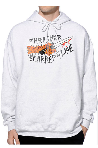 THRASHER SCARRED HOODIE