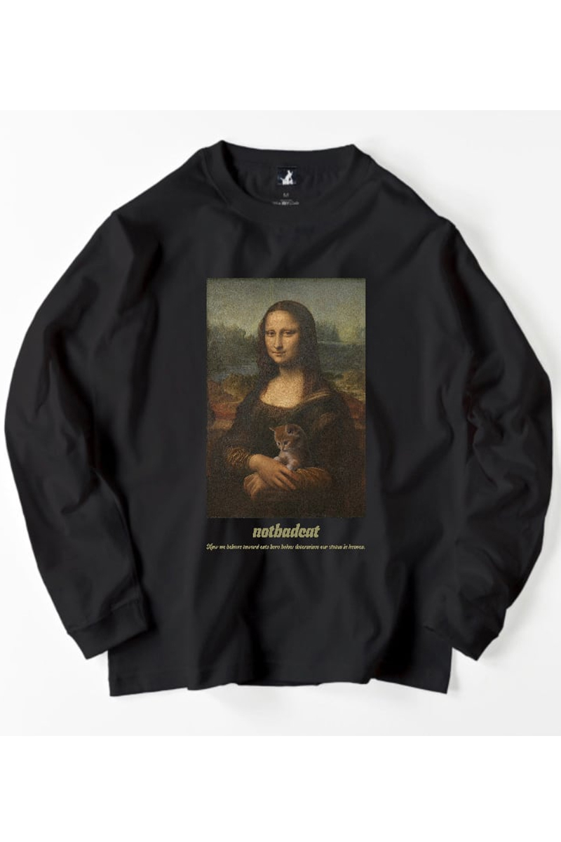NOTBADCAT (ノットバッドキャット) モニャリザ LS Tee