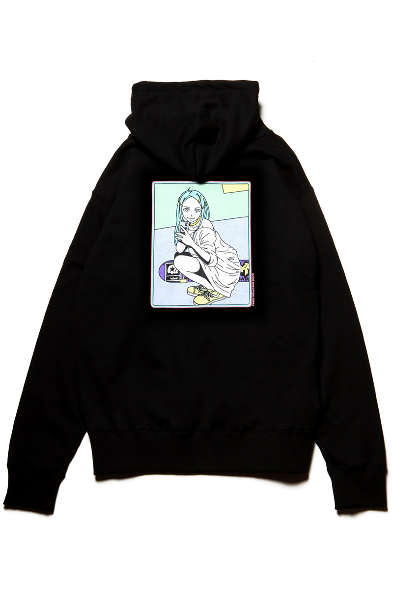 MAGICAL MOSH MISFITS  交響詩篇エウレカセブン x MxMxM “ANEMONE MOSH MISFITS” HOODIE GREEN