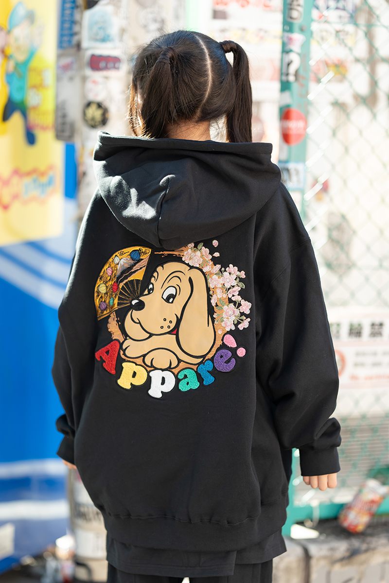  Appare!×GALFY×GEKIROCK CLOTHING コラボ・パーカー