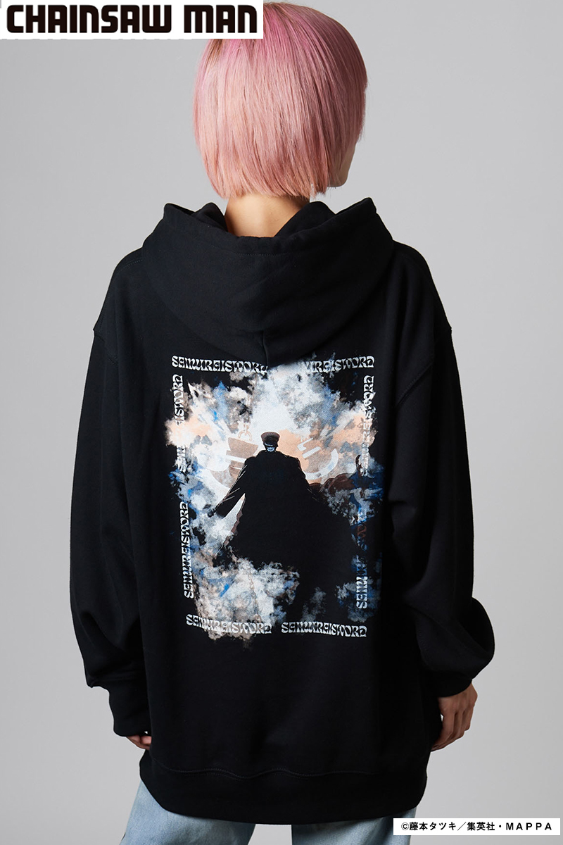 チェンソーマン×glamb(グラム)Samurai Sword Hoodie / サムライソードフーディ BLACK