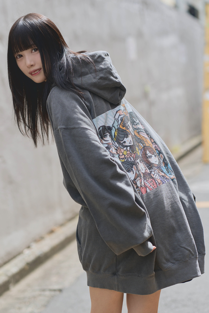 chuLa × scene tokyo コラボ・パーカー MINT