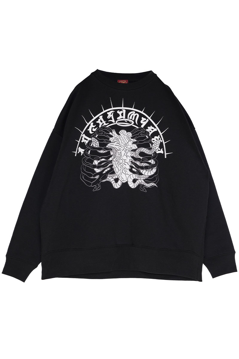 東京13零式(トウキョウイチサンゼロシキ) Crew neck sweat 八識