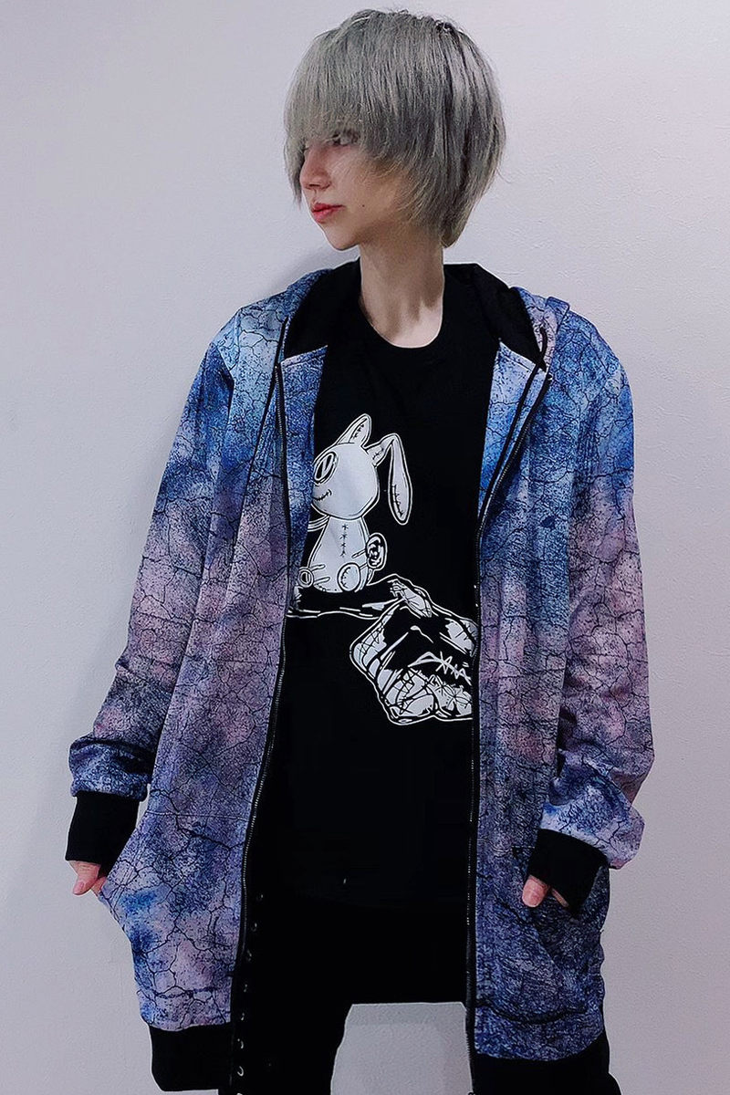 ロックファッション、バンドグッズのGEKIROCK CLOTHING / NieR LONG ZIP OUTER【NieR hanging】