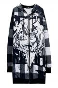 NieR (ニーア) FACE GRAPHIC  ZIP HOODIE