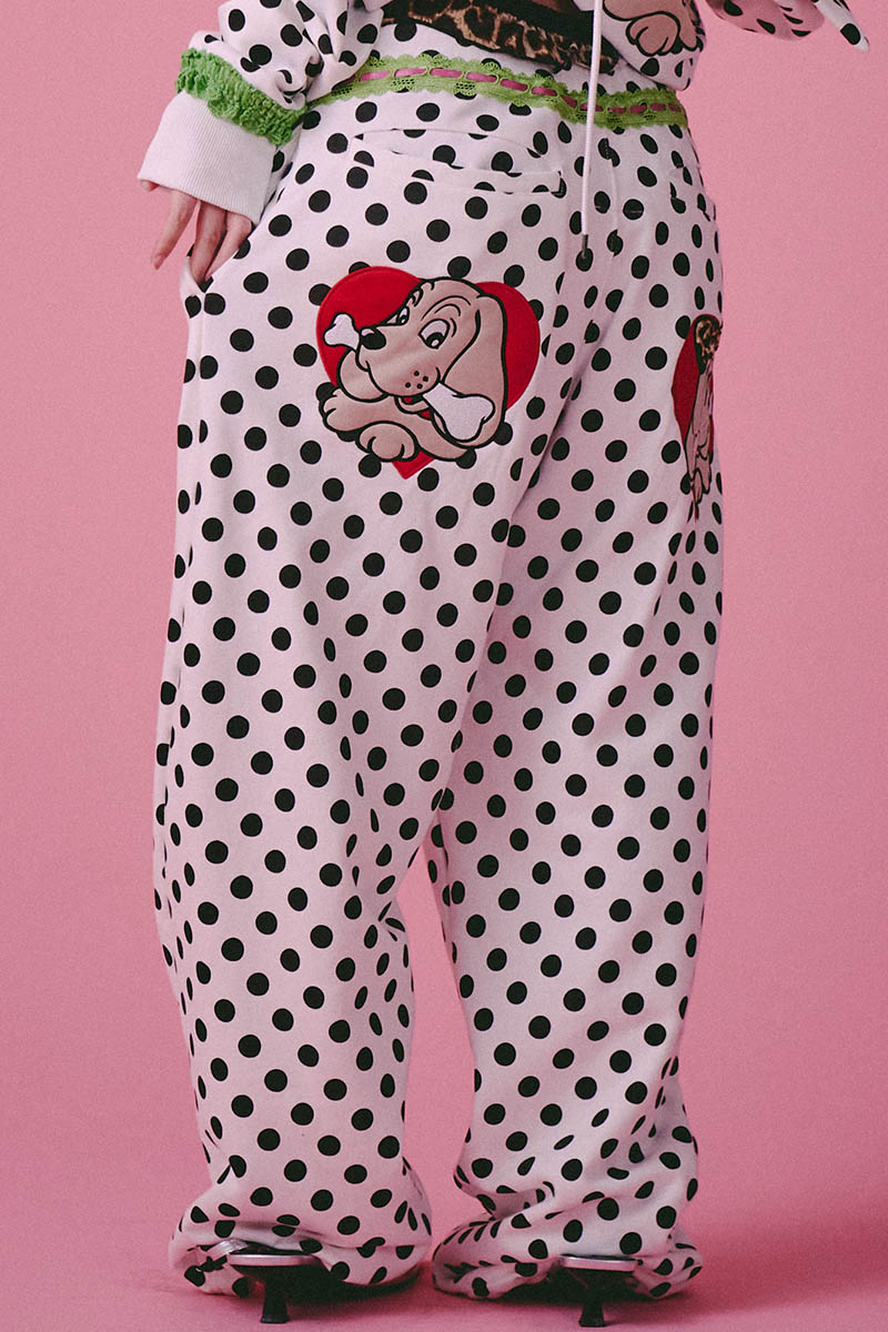 GALFY (ガルフィー) ポップポップI♡GALスウェパン - White